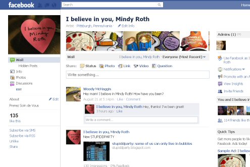 I Believe in You, Mindy Roth